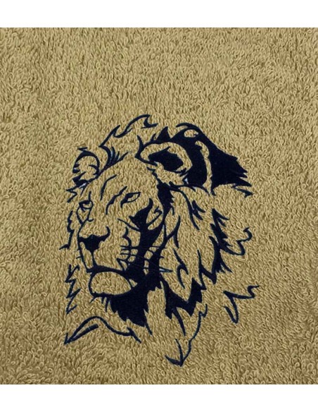 Drap de Bain Lion Personnalisé