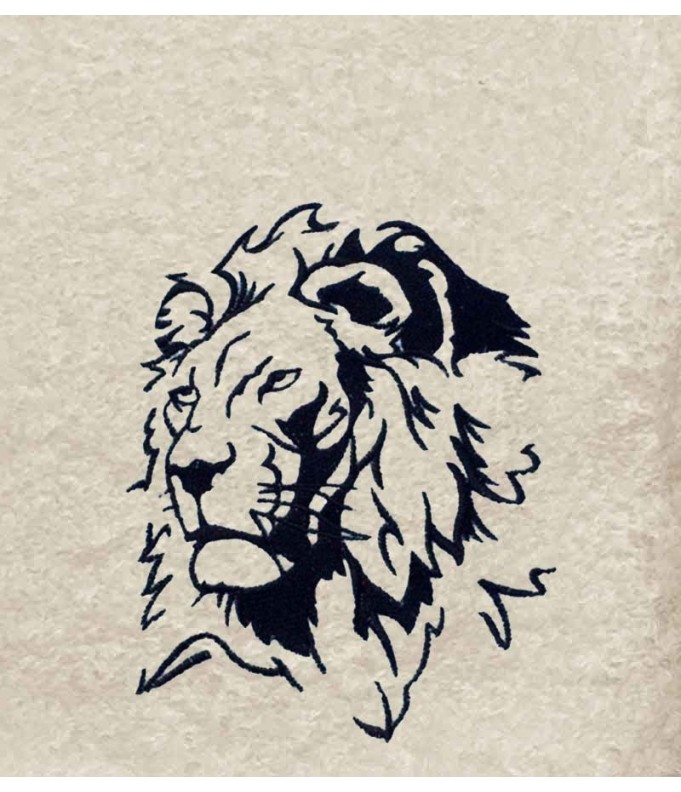 Drap de Bain Lion Personnalisé