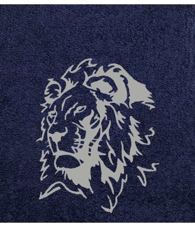 Drap de Bain Lion Personnalisé