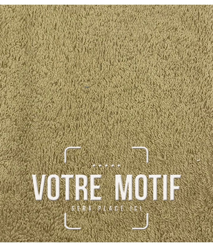 Drap de Bain Amour de Chiot Personnalisé 70X140