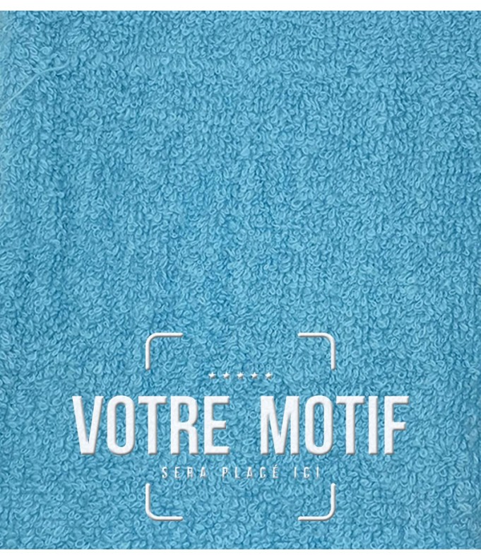 Drap de Bain Amour de Chiot Personnalisé 70X140