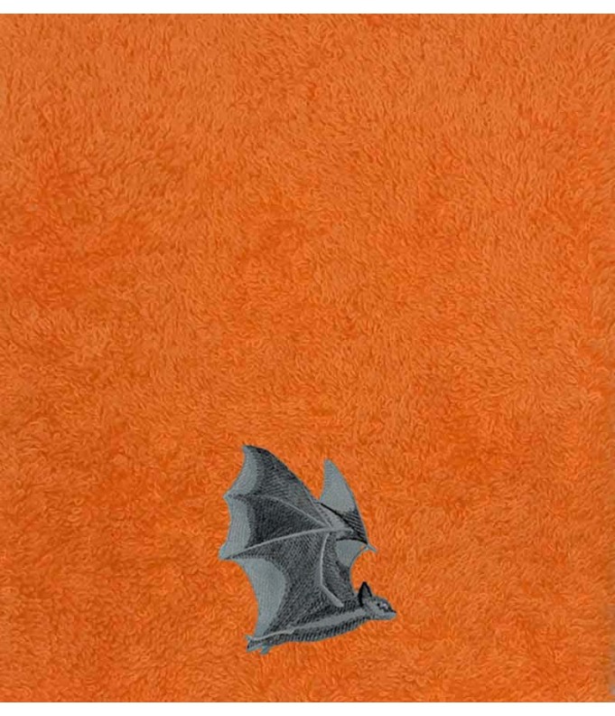 Drap de Bain Chauve souris Personnalisé 70X140