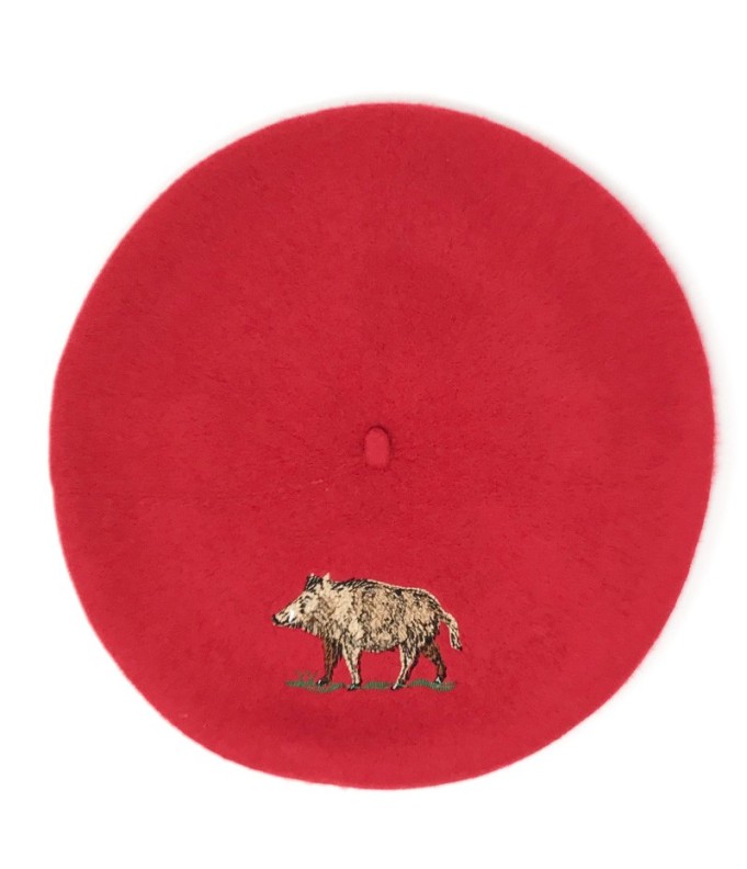 Béret  Laulhère laine mérinos sanglier 4...