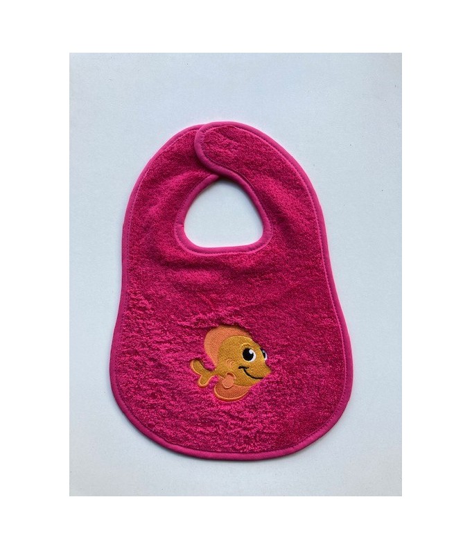 Bavoir non personnalisé avec motif Poisson 2