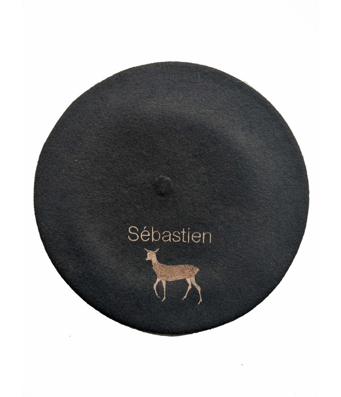 Béret Chevreuil personnalisé