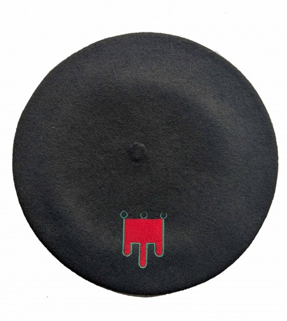 Béret auvergnat noir