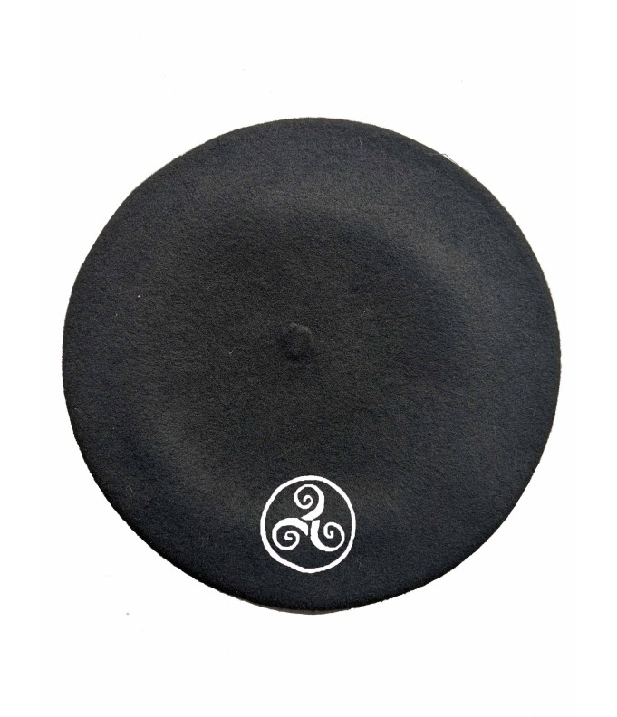 Béret breton (Triskel) personnalisé