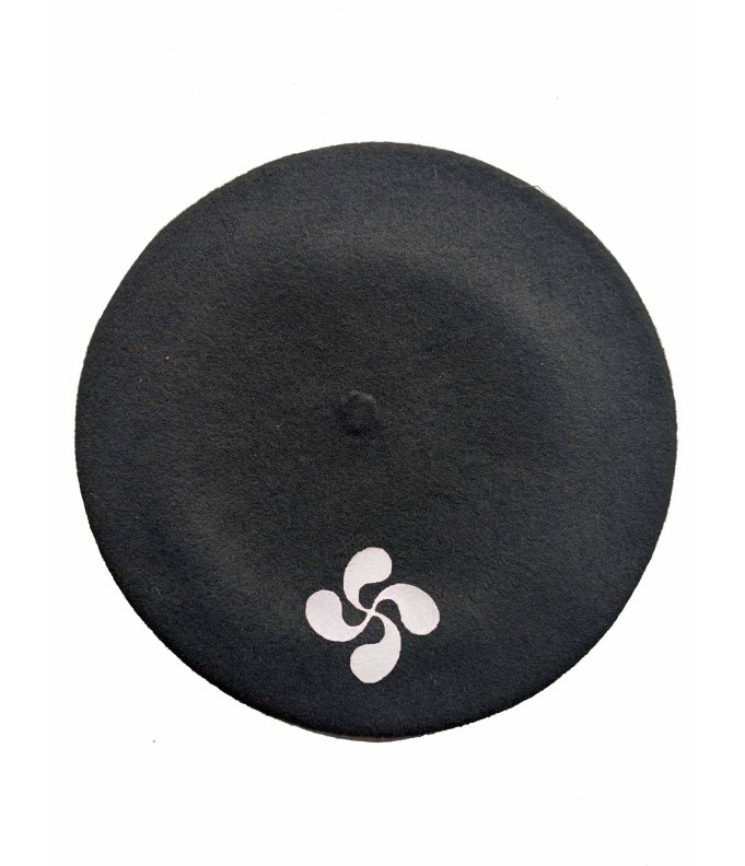 Béret personnalisé croix basque