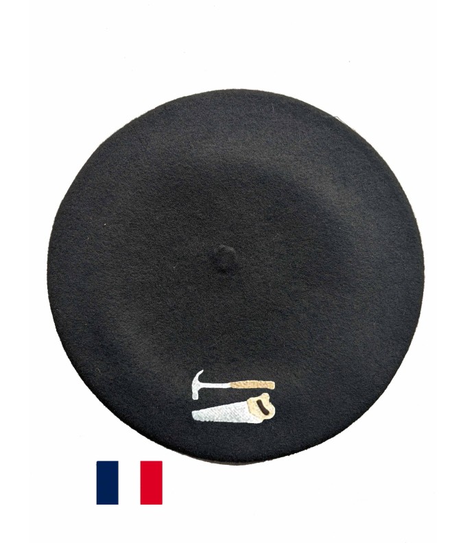 Béret Charpentier fabriqué à Bayonne