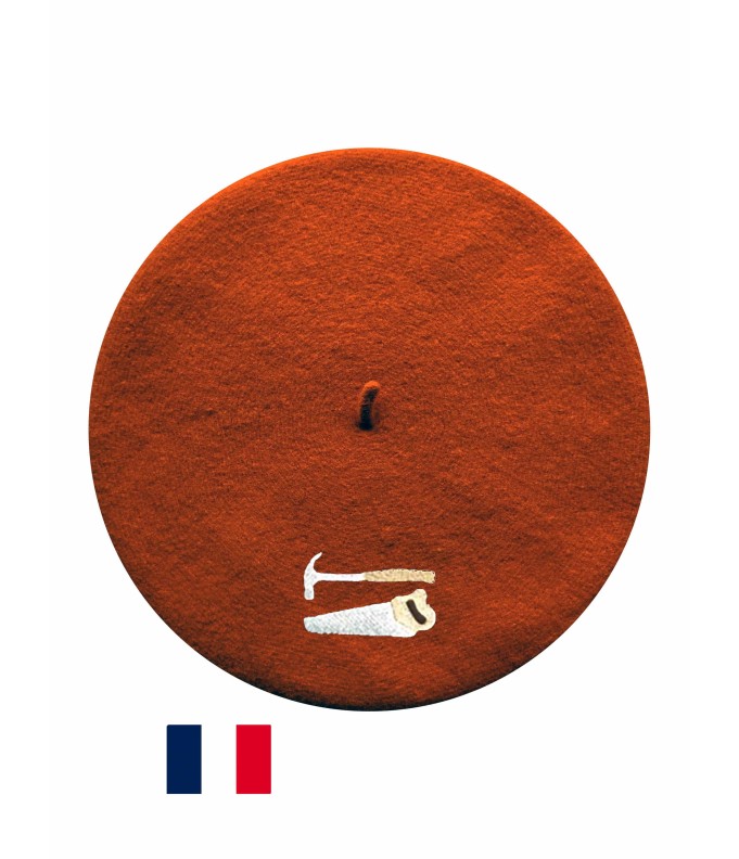 Béret Charpentier fabriqué à Bayonne