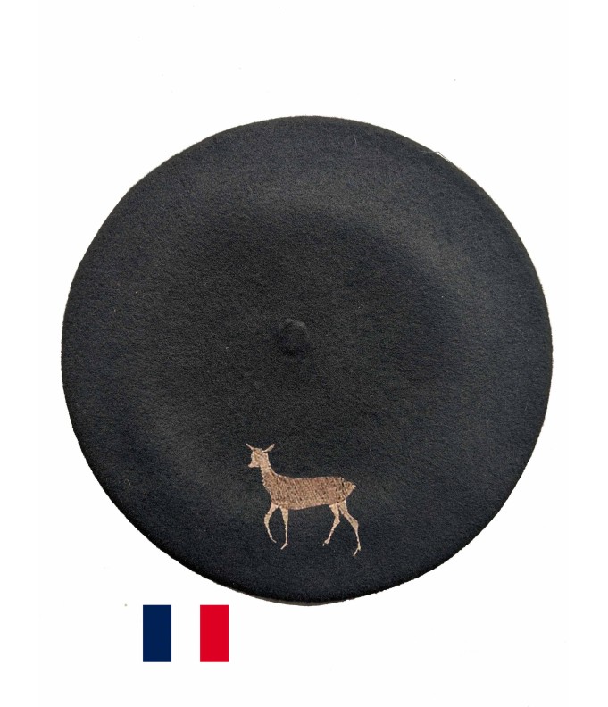 Béret chevreuil fabriqué à Bayonne
