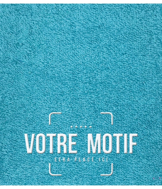Drap de Bain Camion de Pompiers Personnalisé...