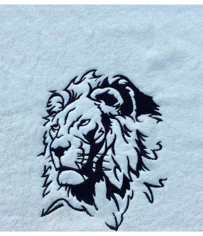 Drap de Bain Lion Personnalisé