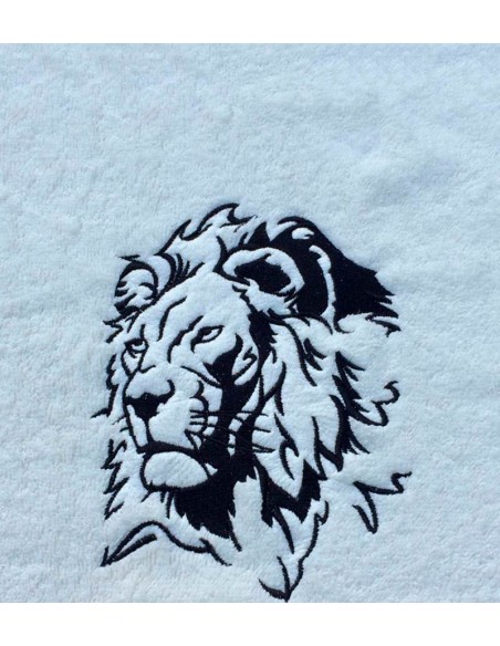 Drap de Bain Lion Personnalisé