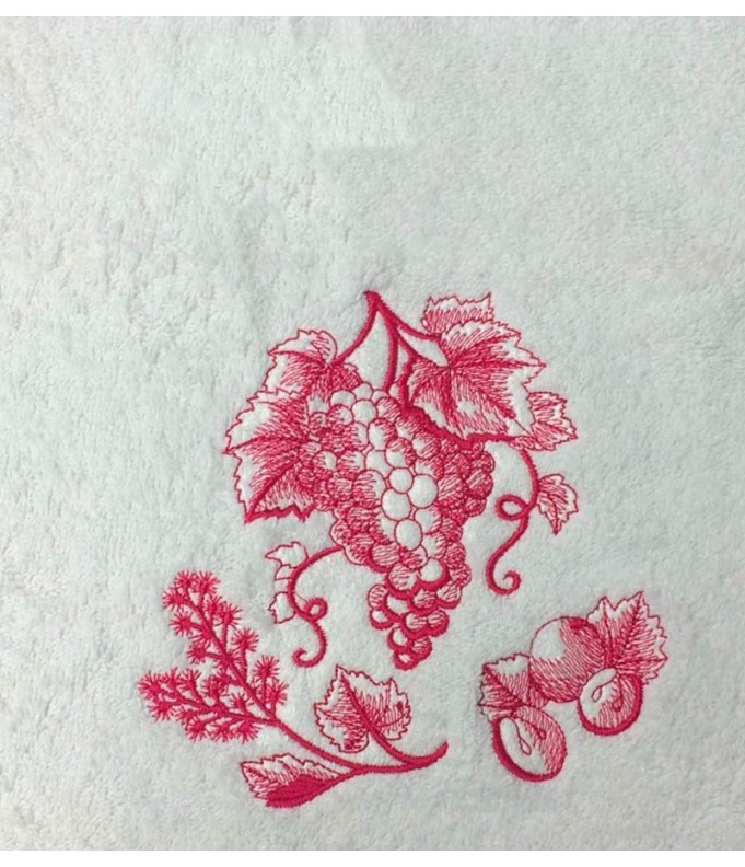 Drap de Bain Raisin Personnalisé