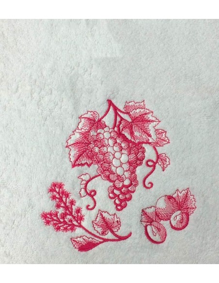 Drap de Bain Raisin Personnalisé