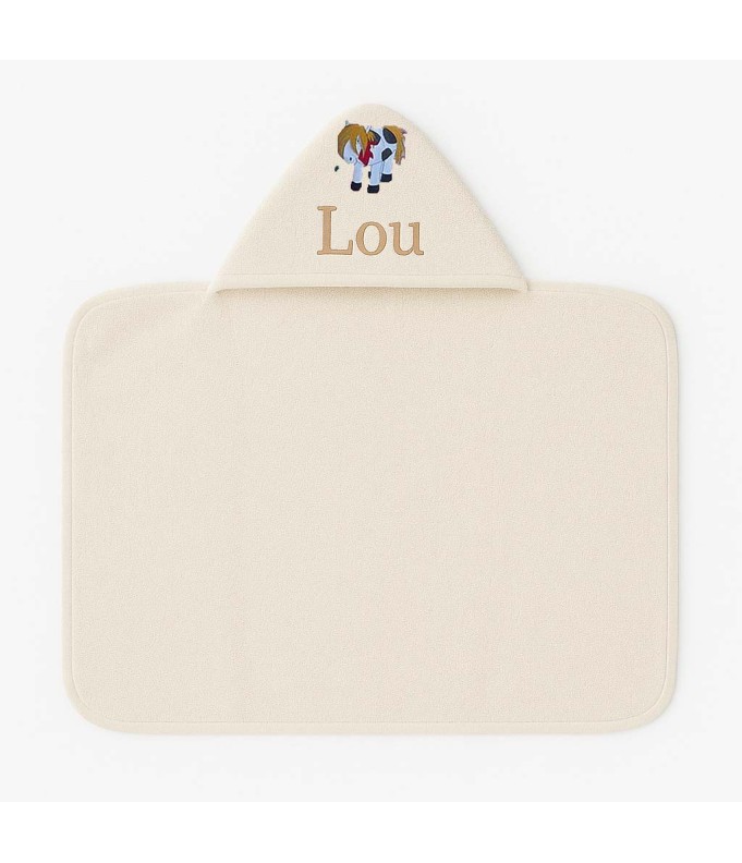 Maxi Cape de bain personnalisée avec motif...