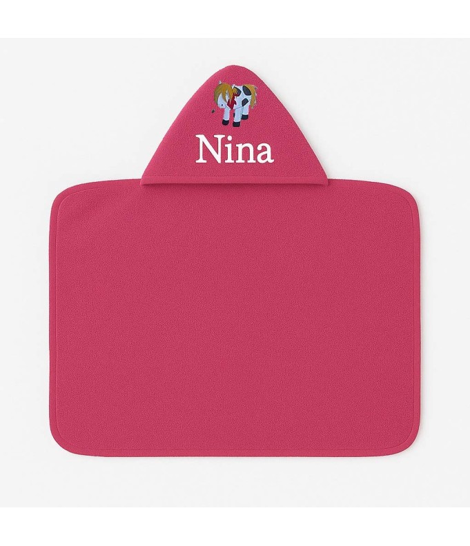 Maxi Cape de bain personnalisée avec motif...