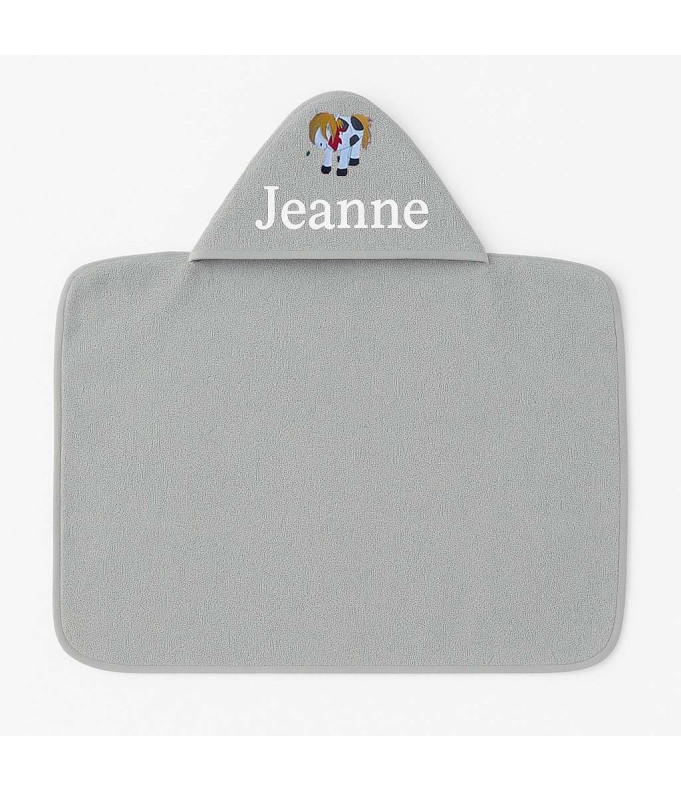 Maxi Cape de bain personnalisée avec motif...