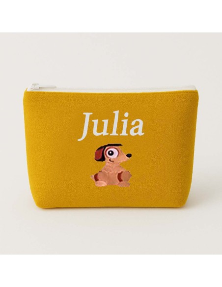 Trousse de toilette personnalisée avec motif chien