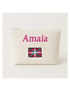 Trousse de toilette personnalisée avec motif drapeau Basque