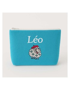 Trousse de toilette personnalisée avec motif mouton Basque