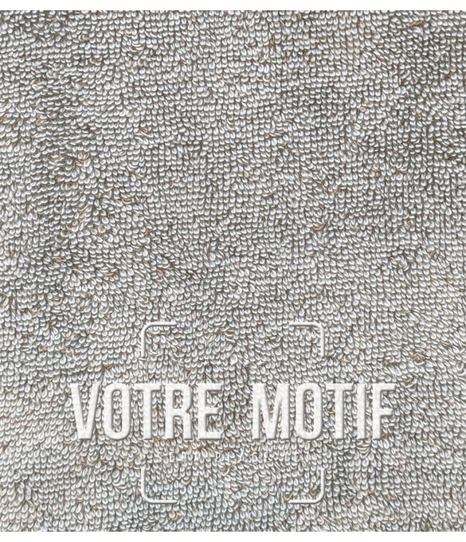 Drap de bain personnalisé prénom – motif Pelote...