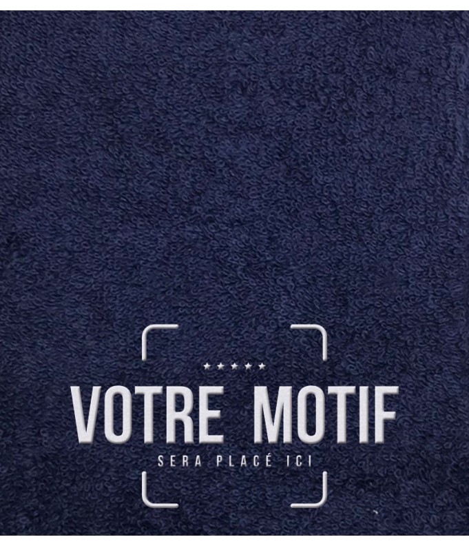 Drap de bain personnalisé prénom – motif Pottok...