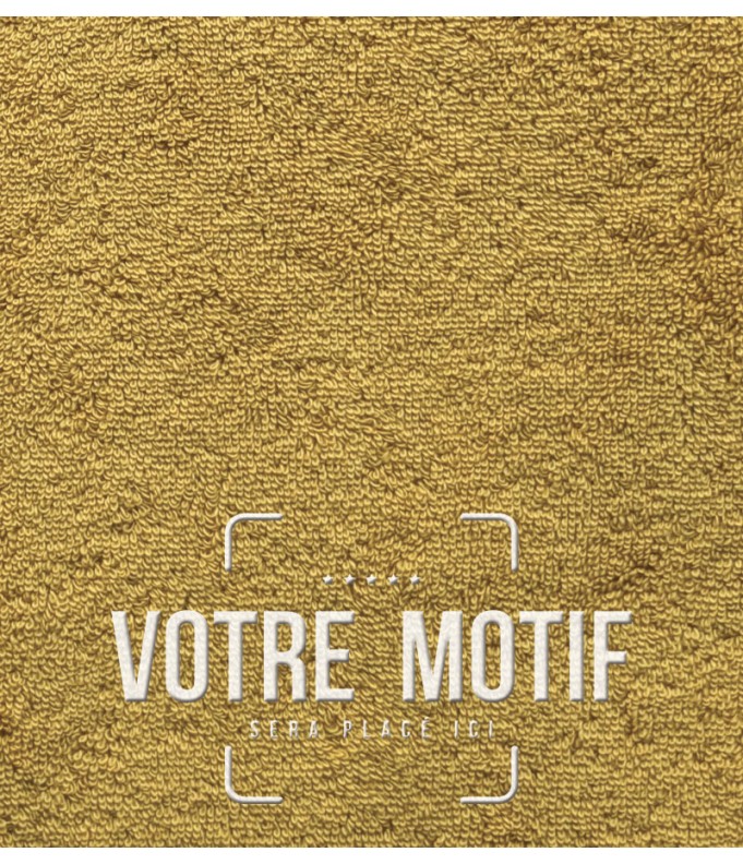 Drap de bain personnalisé prénom – motif Piment...