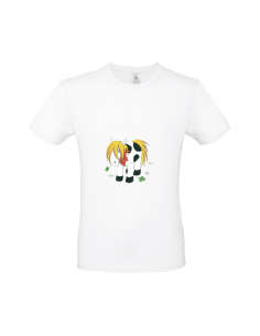 T-shirt en coton Pottok – illustration basque imprimée