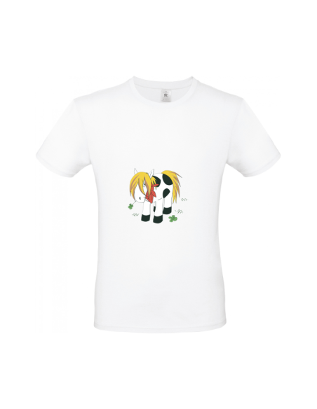 T-shirt en coton Pottok – illustration basque imprimée