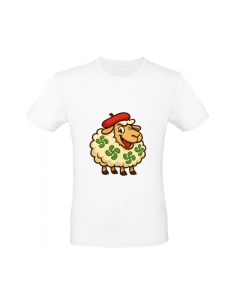 T-shirt en coton Ardia – illustration basque imprimée