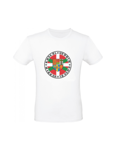 T-shirt en coton 7 Provinces – illustration basque imprimée