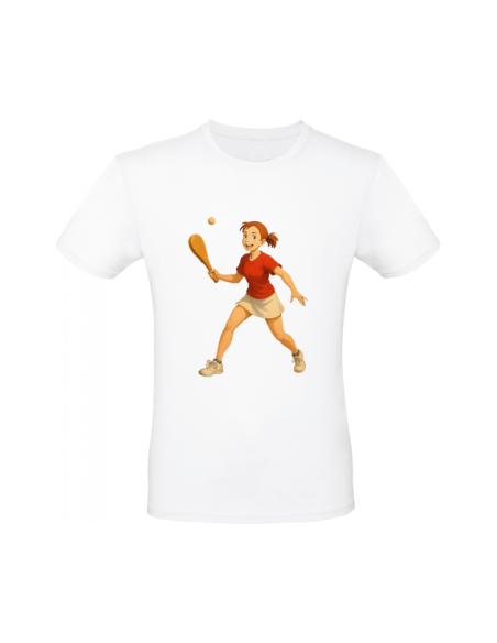 T-shirt en coton Pala – illustration basque imprimée
