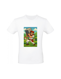T-shirt en coton Force Basque – illustration basque imprimée