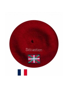 Béret Drapeau Basque personnalisé – fabrication à...