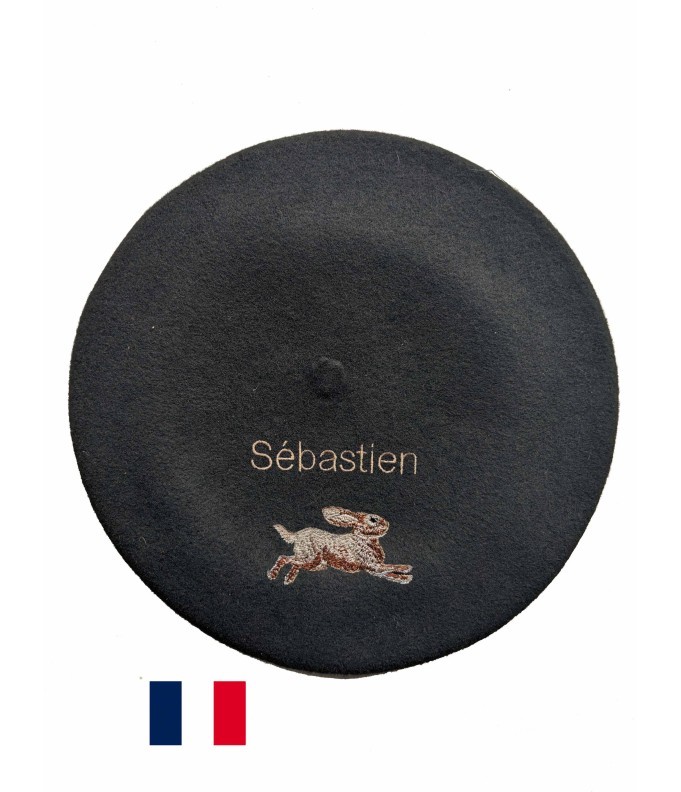 Béret lièvre personnalisé – fabrication à...