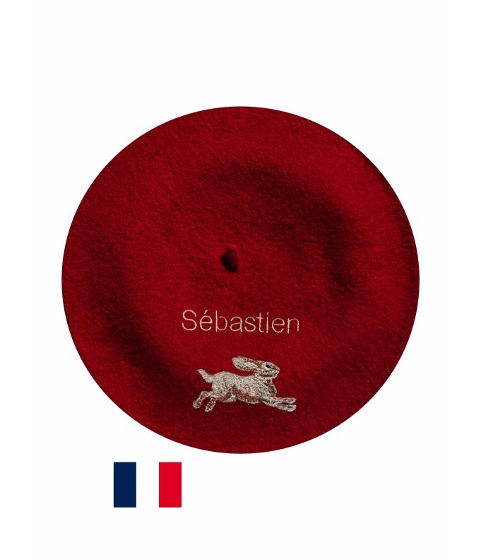 Béret lièvre personnalisé – fabrication à...