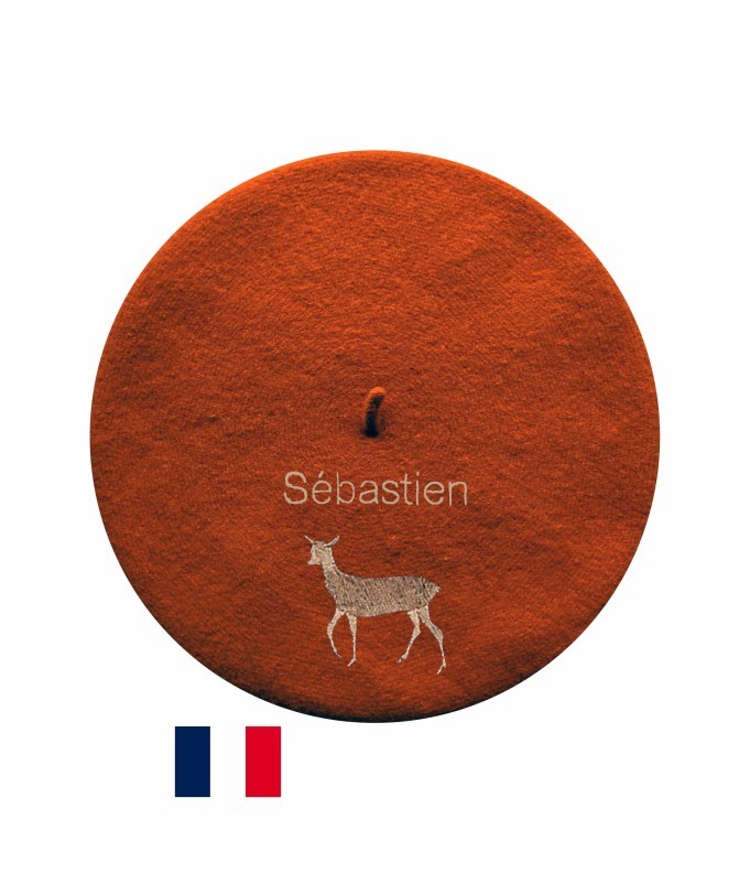 Béret Chevreuil personnalisé – fabrication à...
