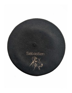 Béret chèvre personnalisé brodé