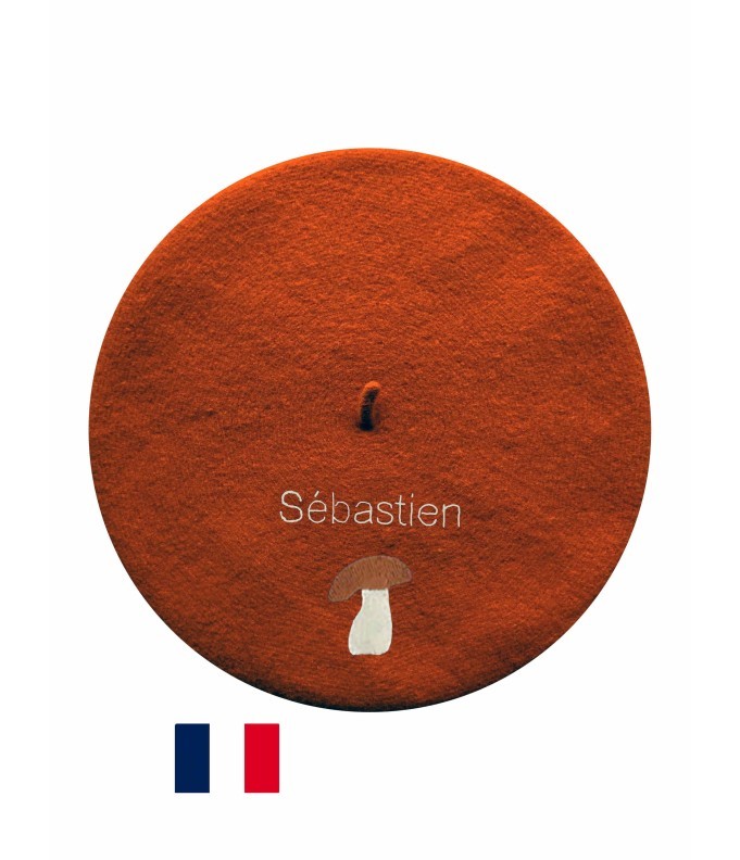 Béret Cèpe personnalisé – fabrication à...