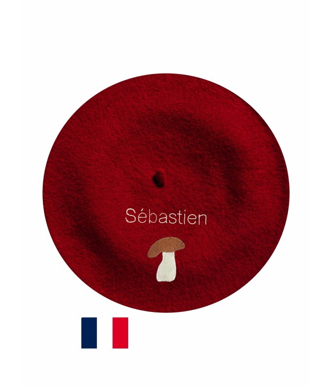 Béret Cèpe personnalisé – fabrication à...