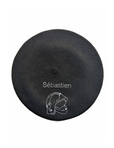 Béret casque de pompier personnalisé brodé