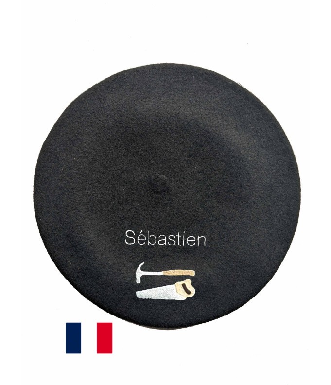 Béret Charpentier personnalisé – fabrication à...