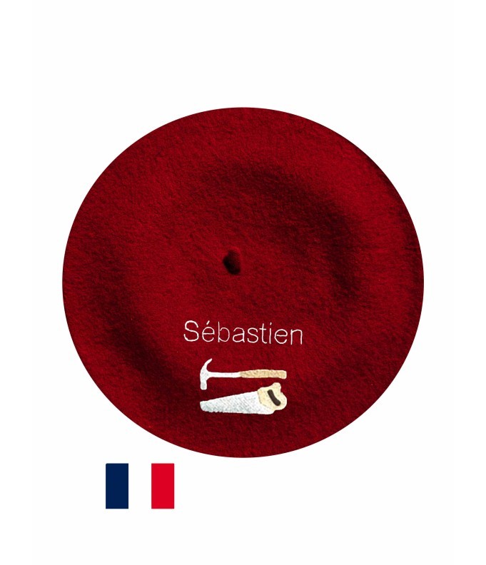 Béret Charpentier personnalisé – fabrication à...