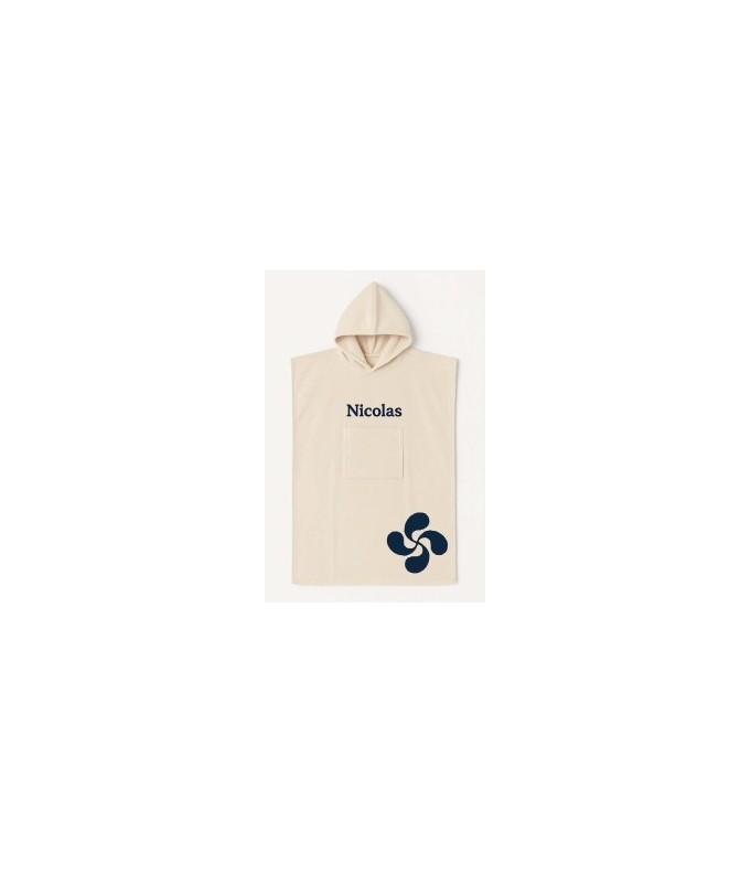 Poncho ado et adulte personnalisé – motif croix...